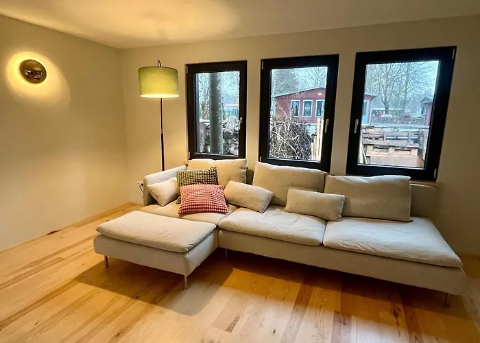 Haus 1 Am Grimnitzsee - Erstklassiges Design, Mit Eigenem Garten Und Nah Am Prázdninový dům