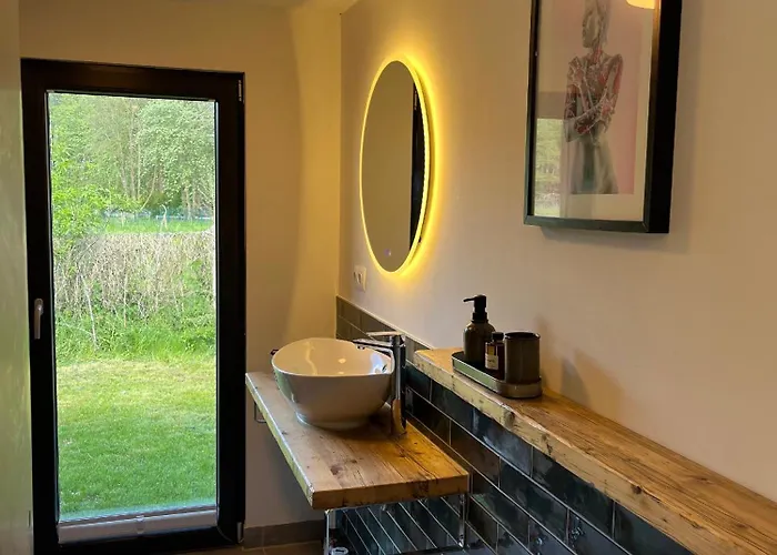 Haus 1 Am Grimnitzsee - Erstklassiges Design, Mit Eigenem Garten Und Nah Am Joachimsthal