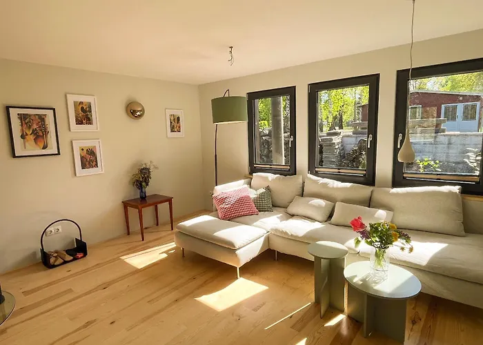 Haus 1 Am Grimnitzsee - Erstklassiges Design, Mit Eigenem Garten Und Nah Am Prázdninový dům Joachimsthal